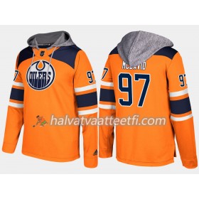 Miesten NHL Edmonton Oilers Connor McDavid 97 N001 Pullover Hooded Sweatshirt